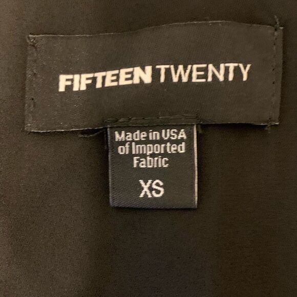 Fifteenth twenty drape asymmetrical top size XS and S, NWT - Picture 7 of 9